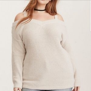 Torrid Cold Shoulder Sweater 3